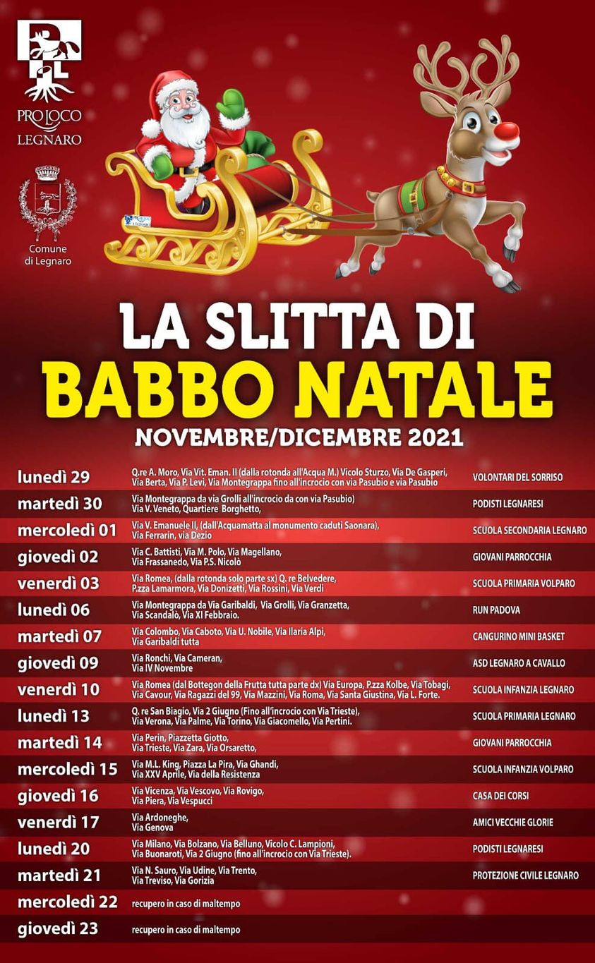Read more about the article La slitta di Babbo Natale