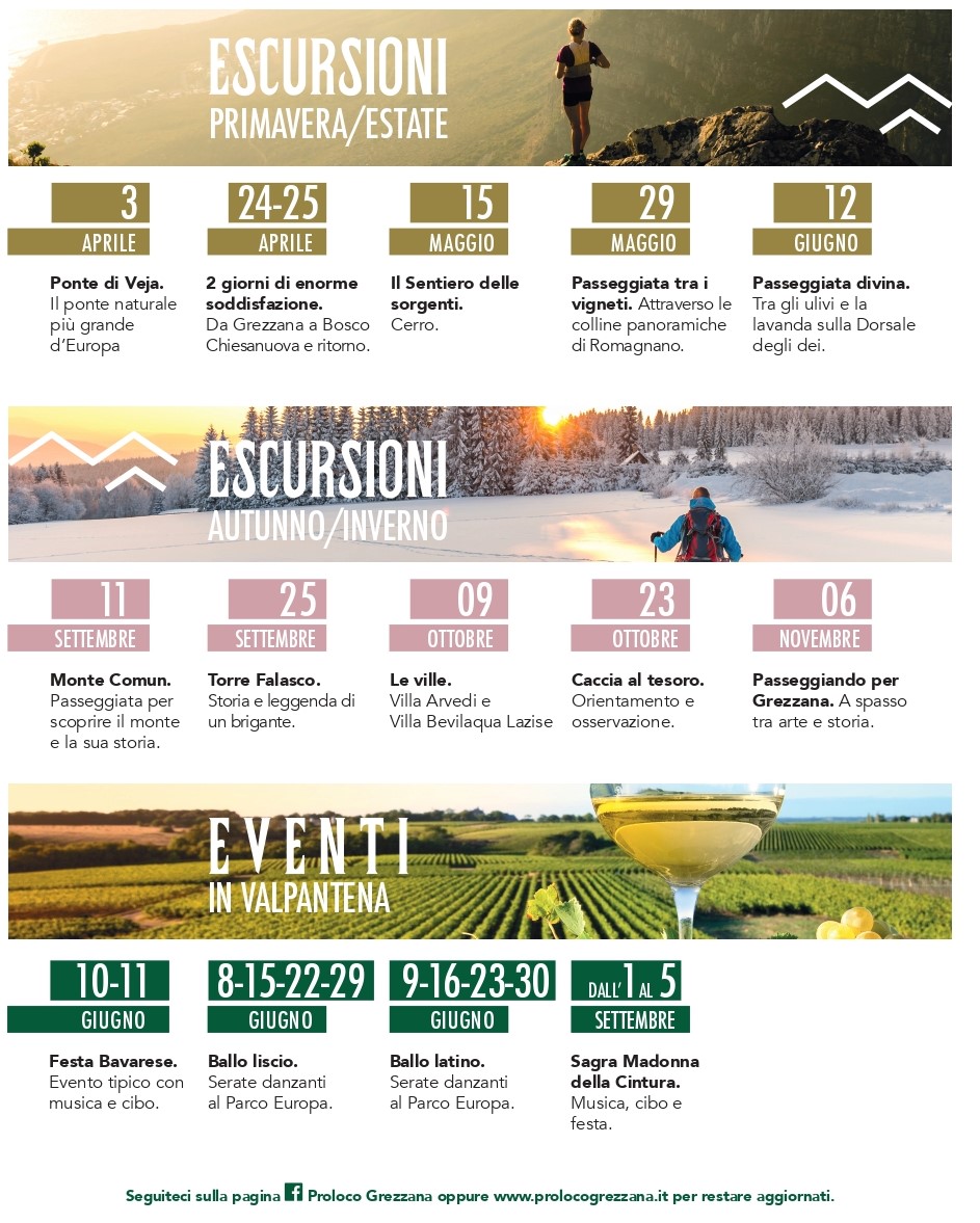Scopri di più sull'articolo Escursioni ed eventi primavera/estate in Valpantena