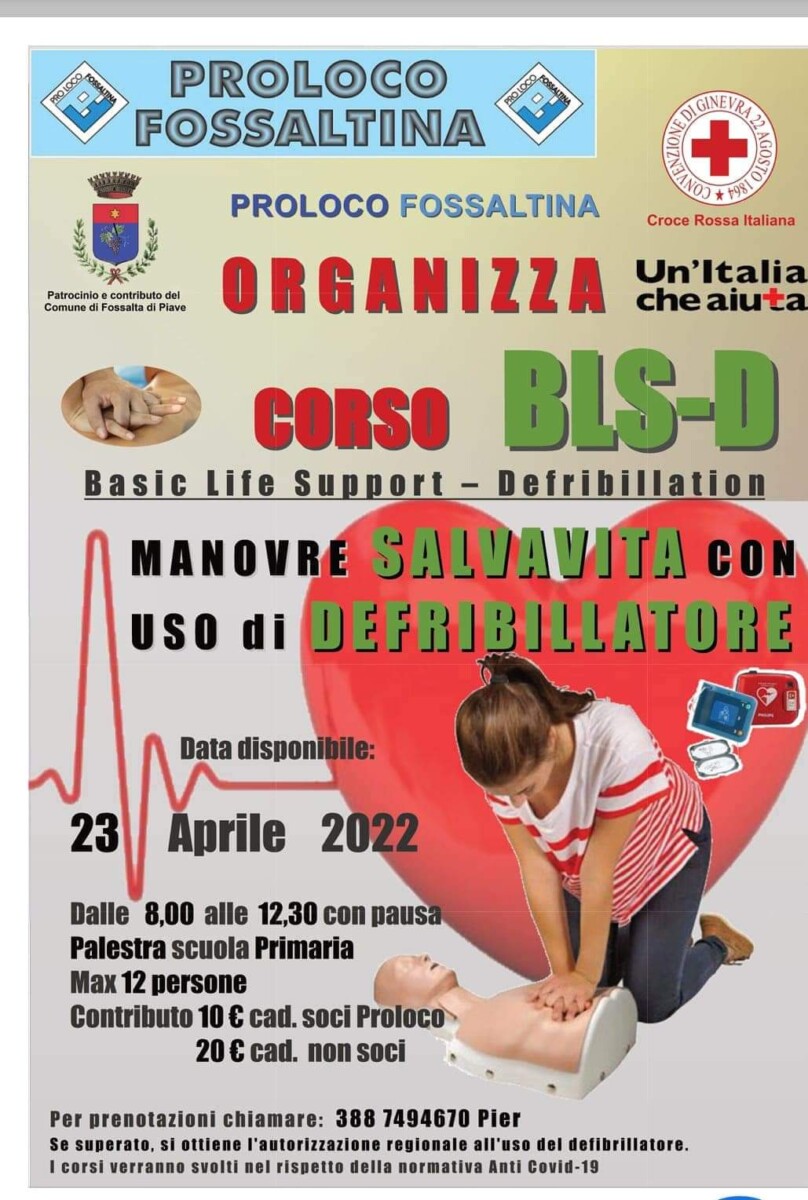 Scopri di più sull'articolo Corso BLS-D