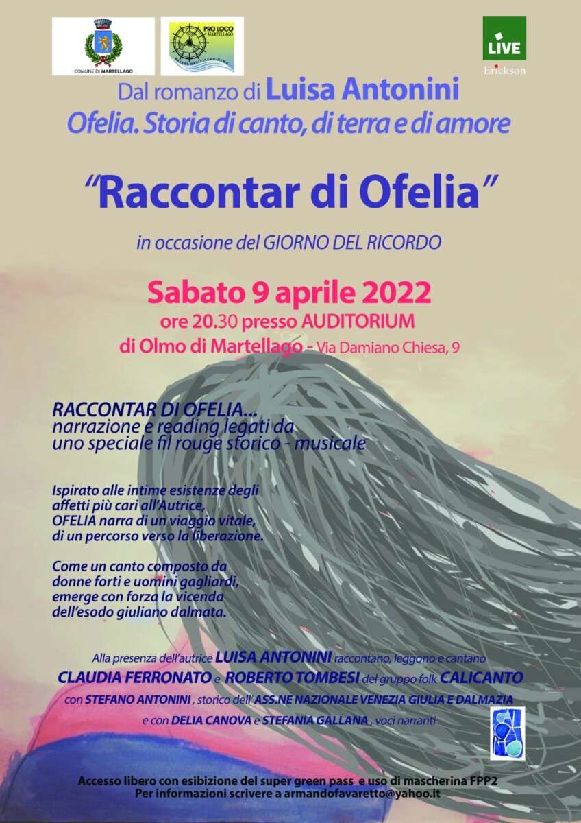 Scopri di più sull'articolo “Raccontar di Ofelia”