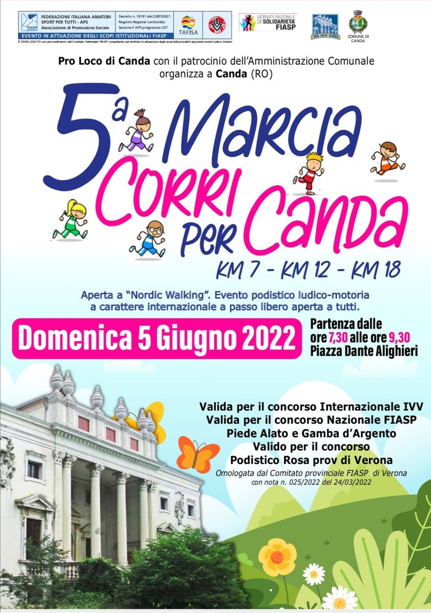 Read more about the article 5^ Marcia Corri per Canda