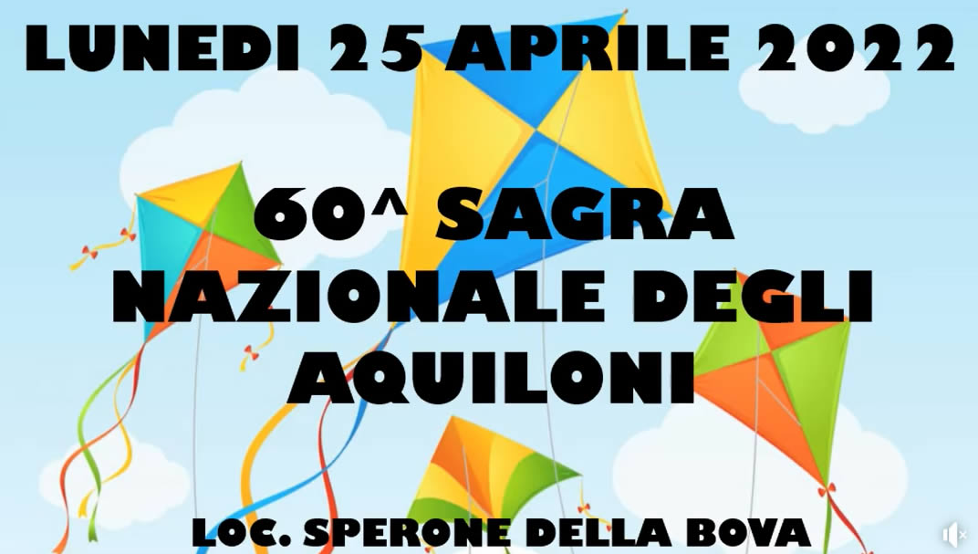 Scopri di più sull'articolo 60^ Sagra Nazionale degli Aquiloni