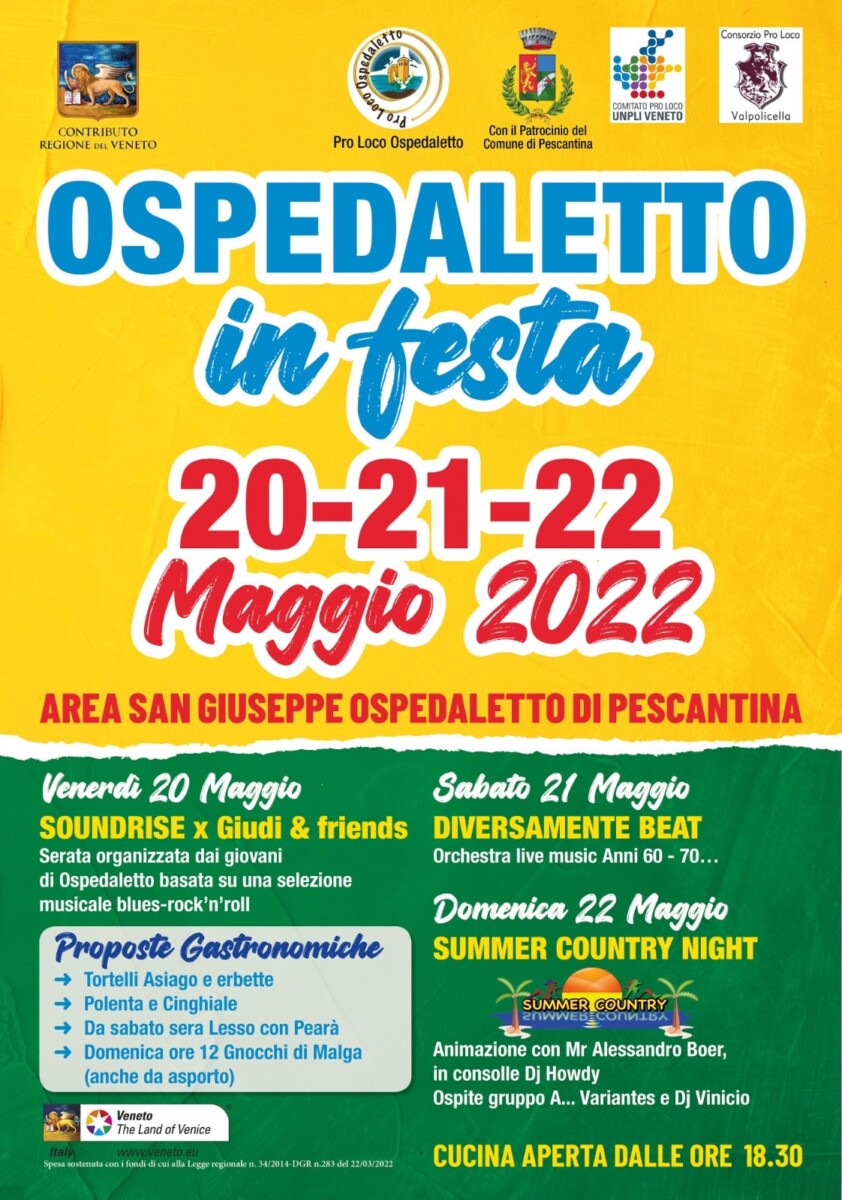 Scopri di più sull'articolo Ospedaletto in Festa