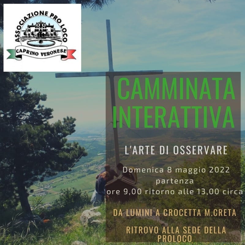 Read more about the article Camminata interattiva