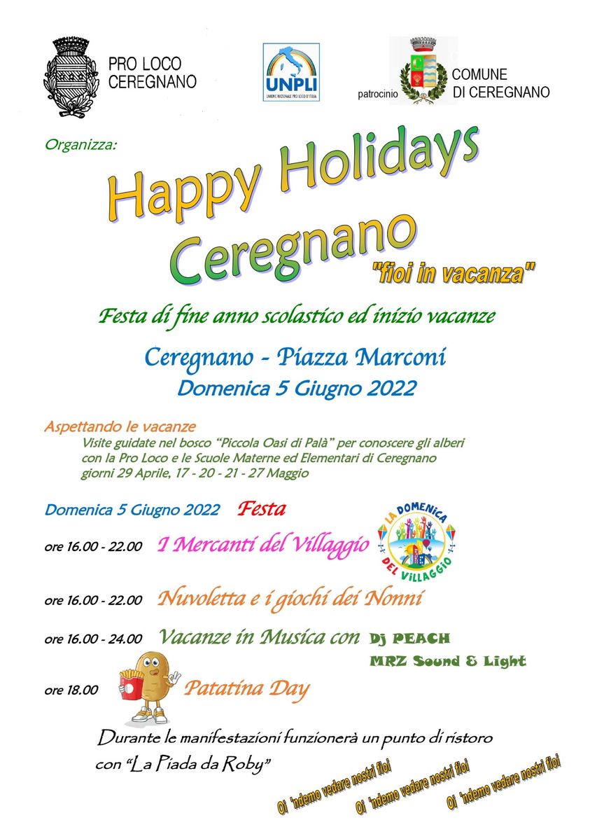 Scopri di più sull'articolo Happy Holiday Ceregnano
