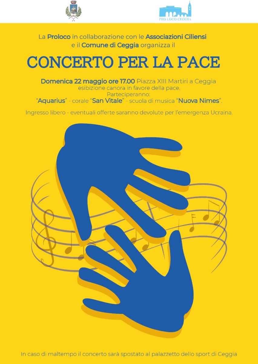 Scopri di più sull'articolo Concerto per la Pace