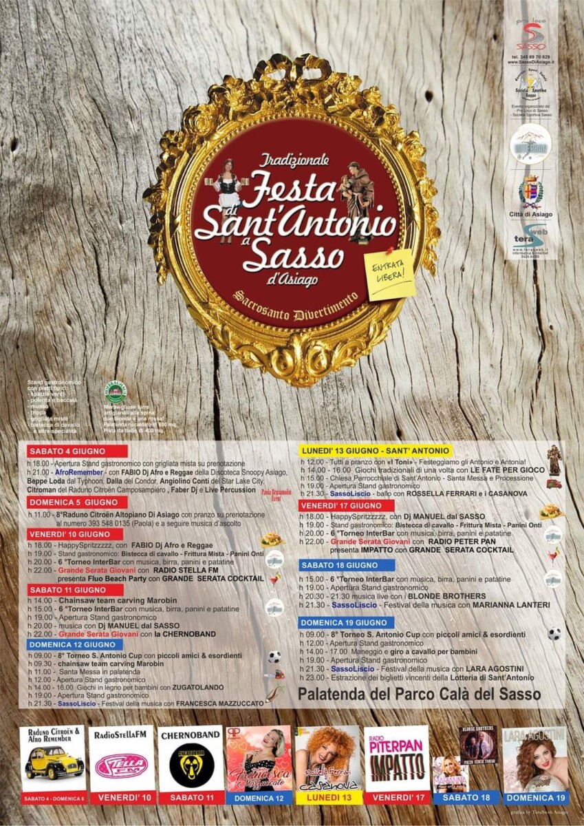 Read more about the article Tradizionale Festa di Sant’Antonio a Sasso di Asiago