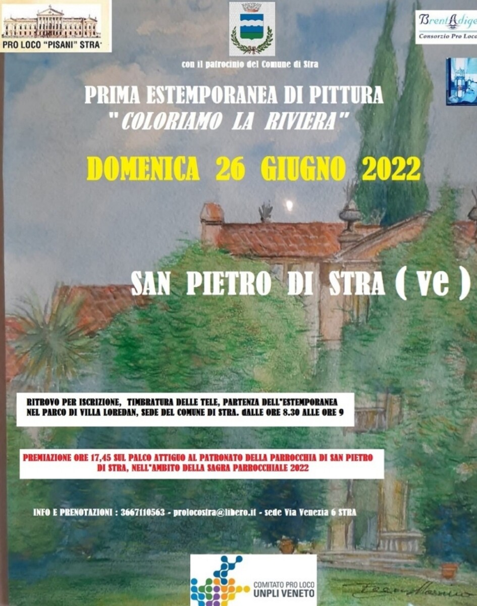 Scopri di più sull'articolo Prima Estemporanea di Pittura “Coloriamo La Riviera”