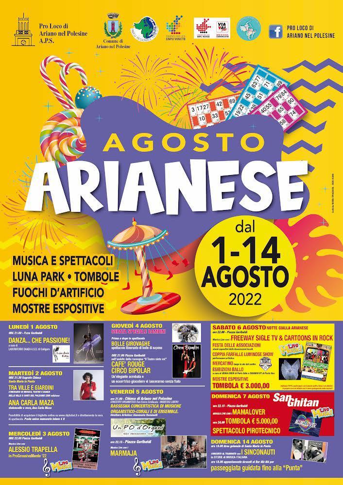 Scopri di più sull'articolo Agosto Arianese