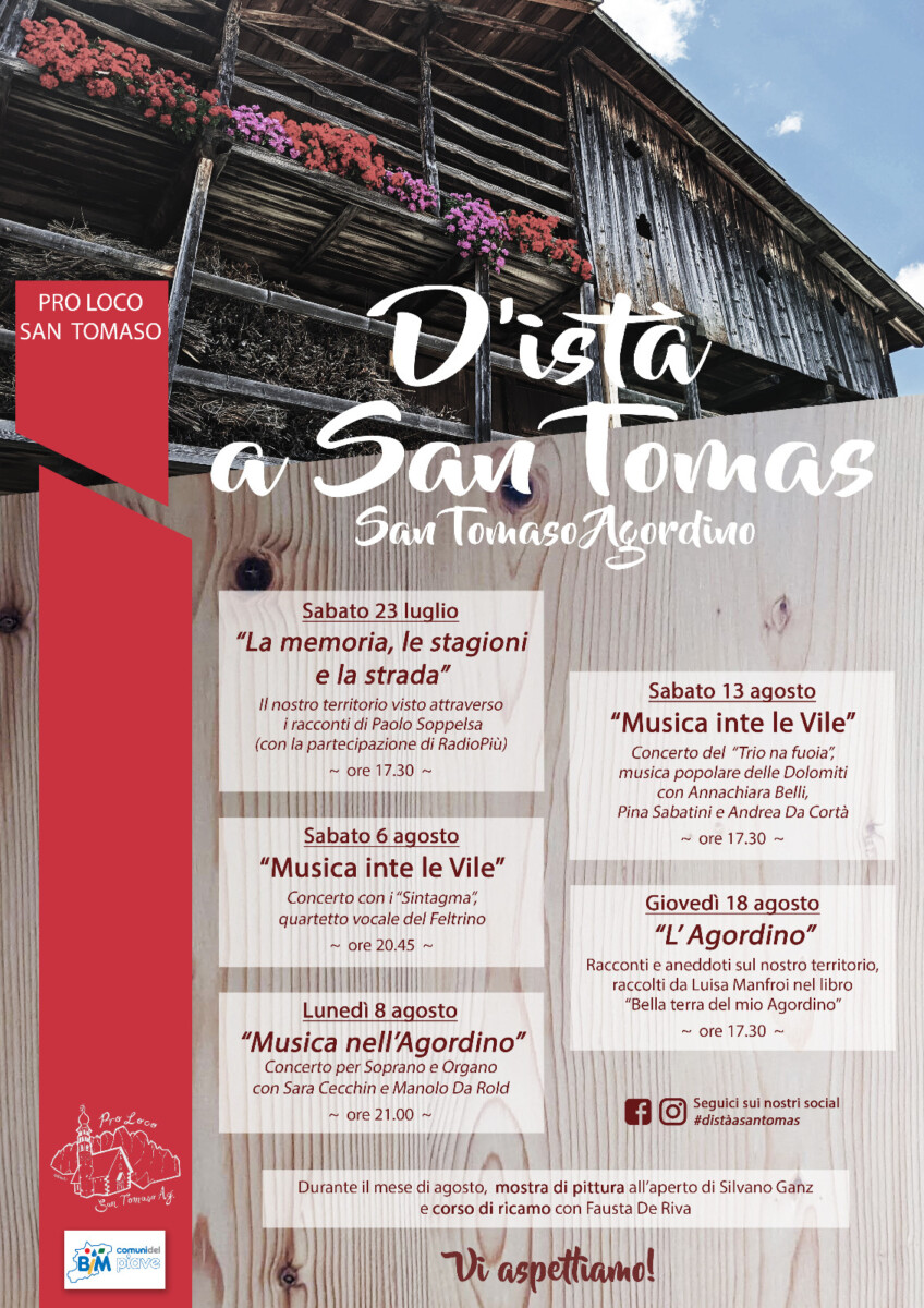 Scopri di più sull'articolo Estate San Tomaso