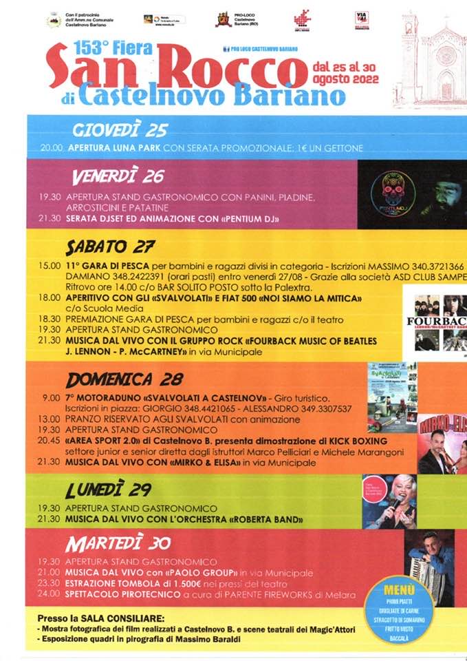 Scopri di più sull'articolo 153^Fiera San Rocco
