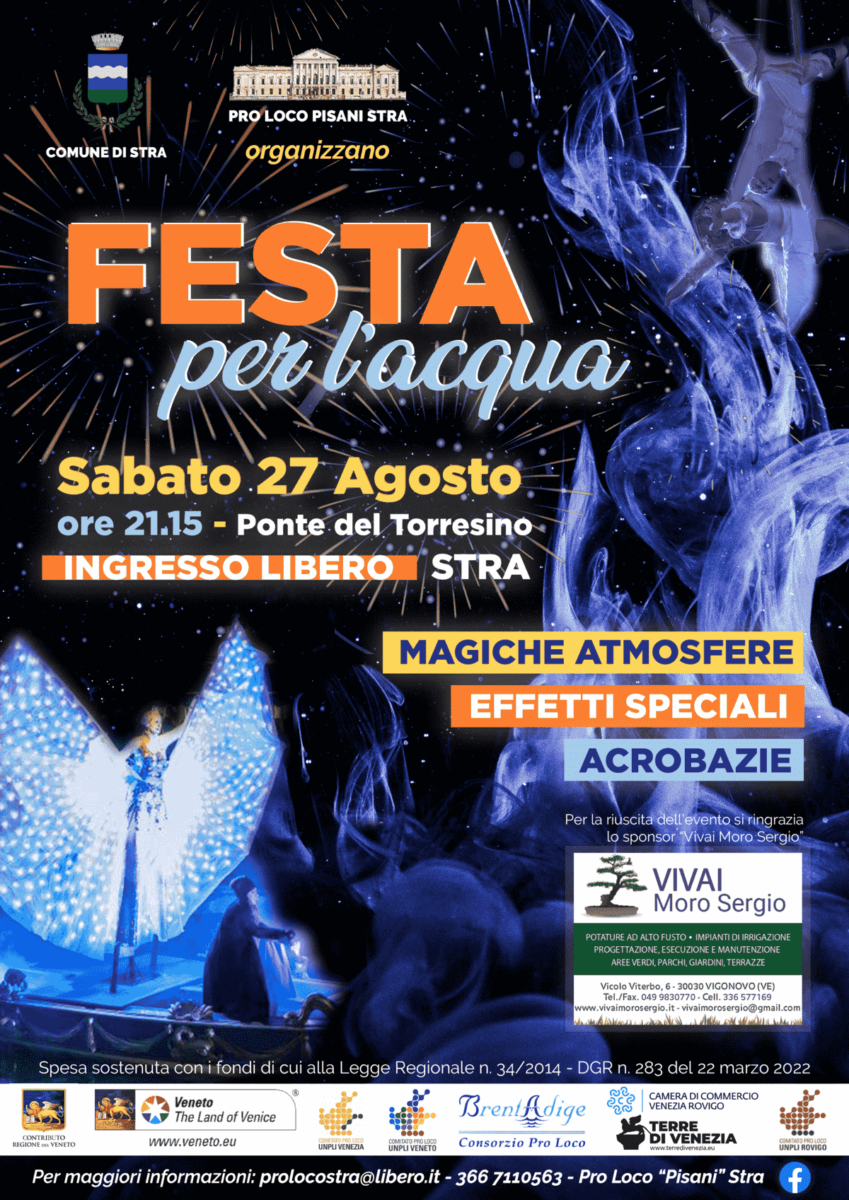 Read more about the article Festa per l’acqua