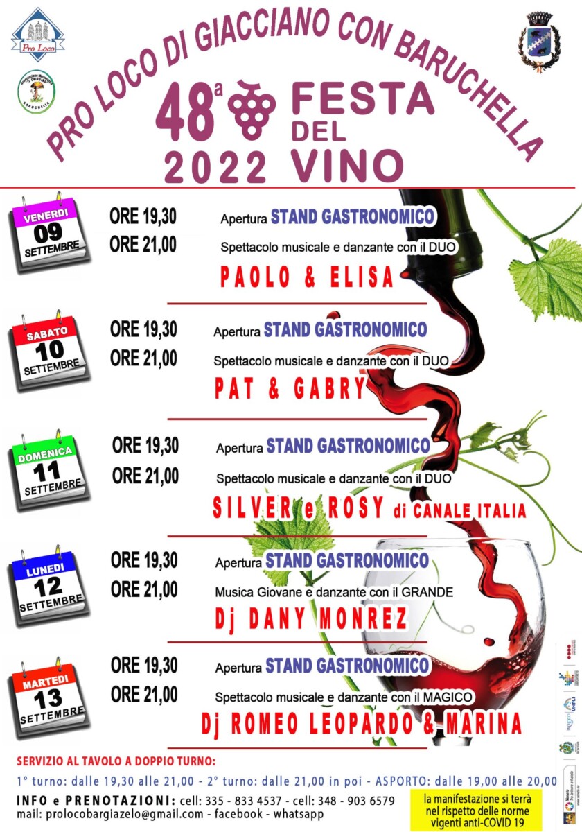 Read more about the article 48^ Festa del Vino