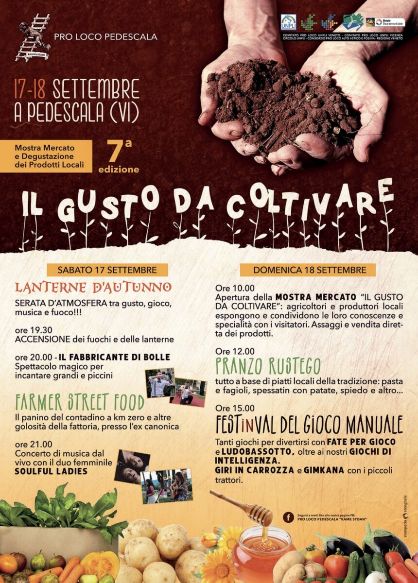 Scopri di più sull'articolo Il Gusto da Coltivare a Pedescala