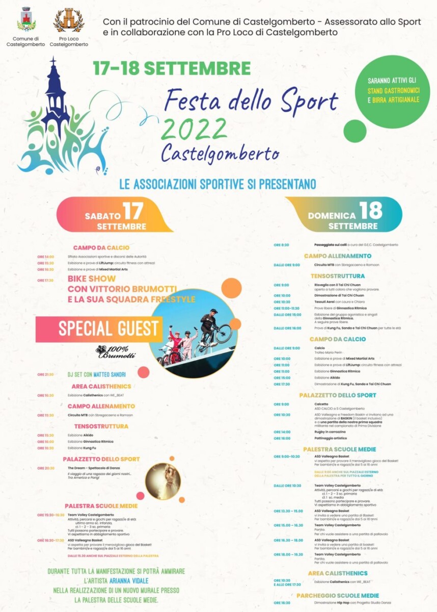 Scopri di più sull'articolo Festa dello sport a Castelgomberto