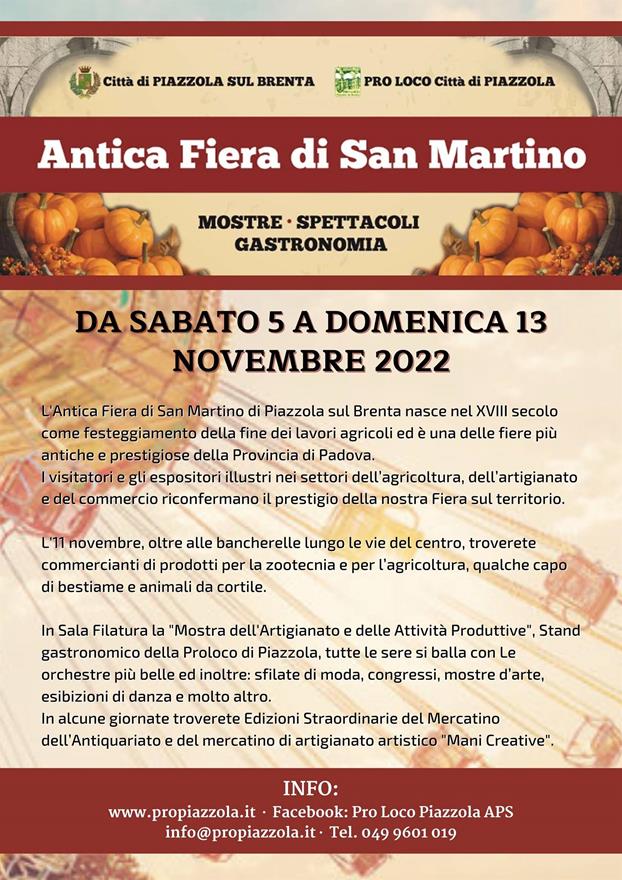 Read more about the article Antica Fiera di San Martino
