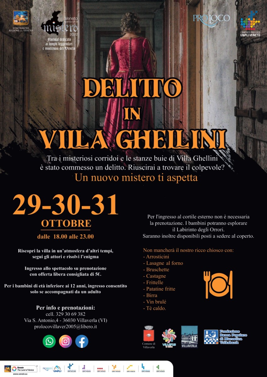 Scopri di più sull'articolo Delitto in Villa Ghellini
