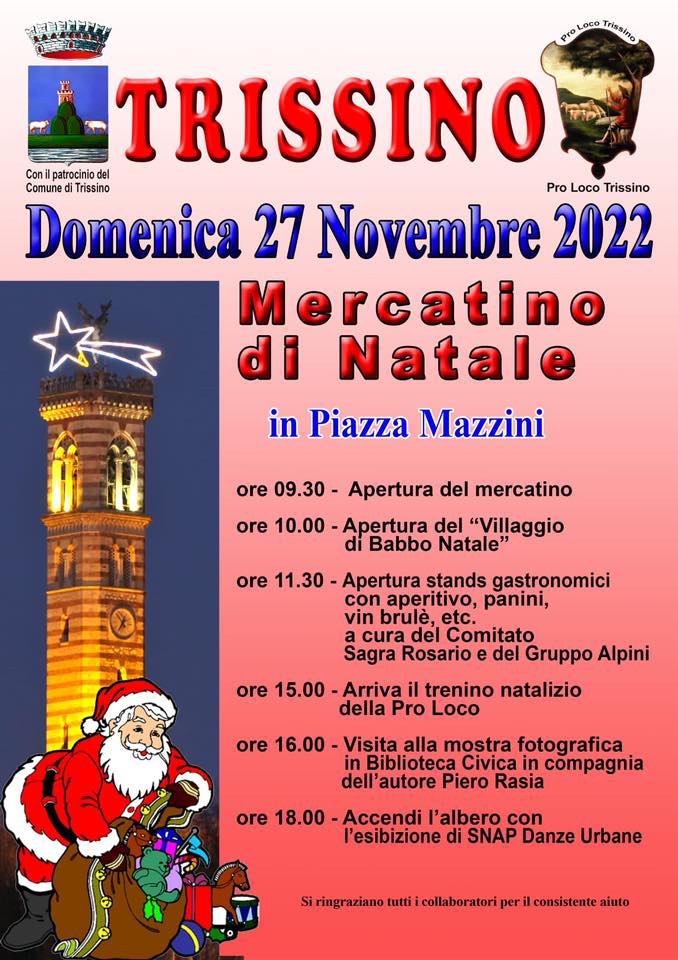 Read more about the article Mercatino di Natale a Trissino