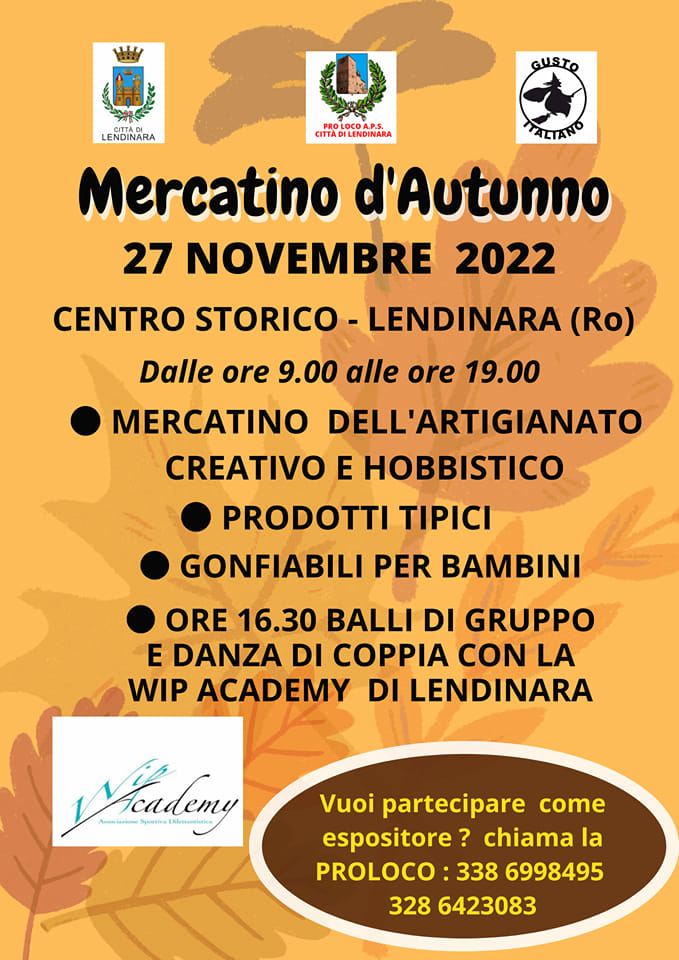Scopri di più sull'articolo Mercatino d’Autunno