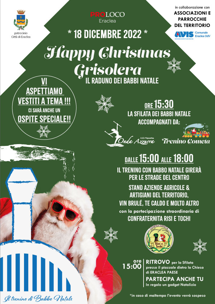 Read more about the article HAPPY CHRISTMAS GRISOLERA – Il Raduno dei Babbi Natale