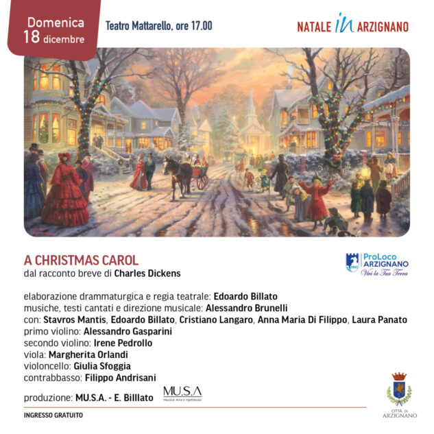 A Christmas Carol – Teatro ad Arzignano