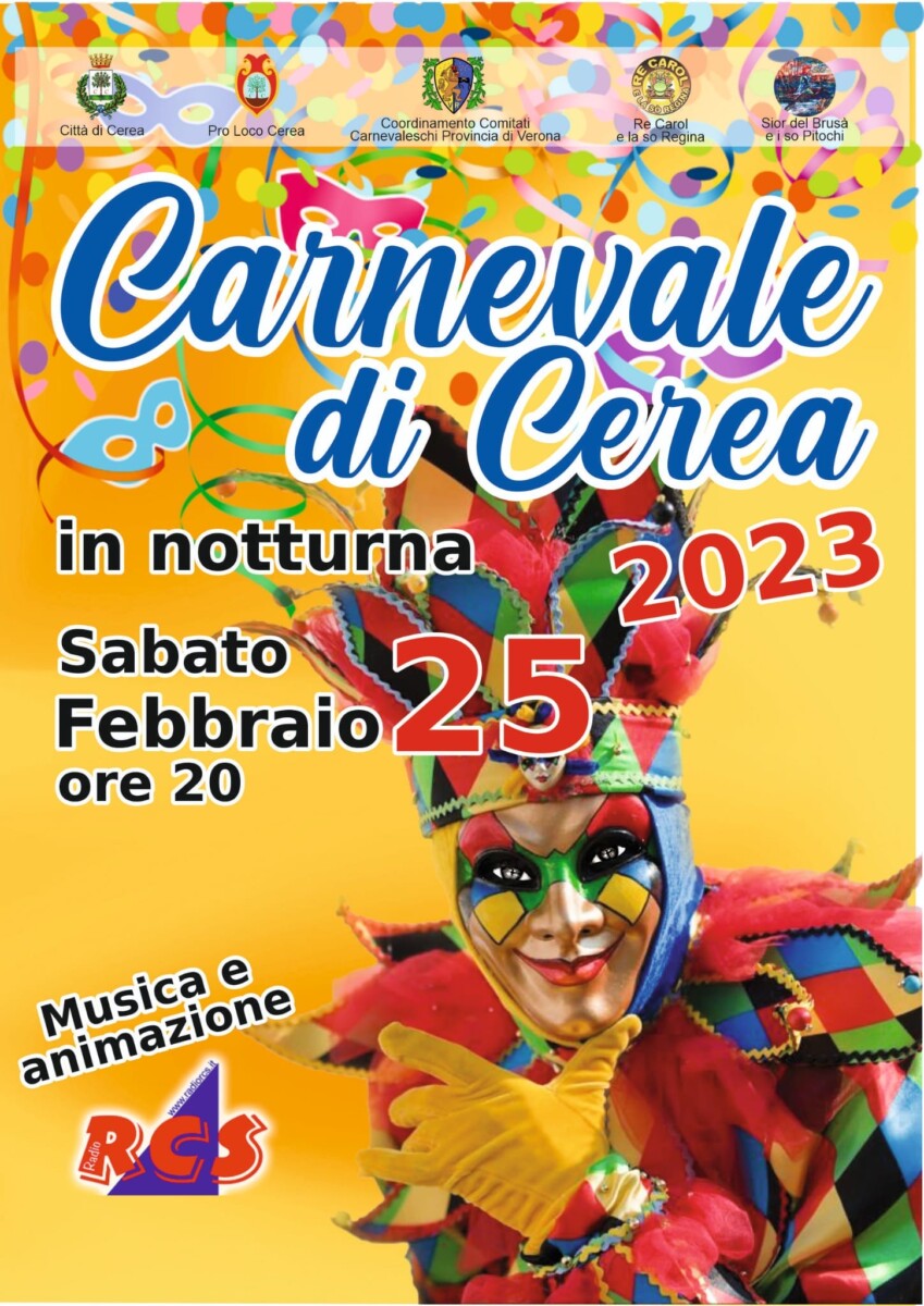 Scopri di più sull'articolo Carnevale di Cerea 2023 – Notturna