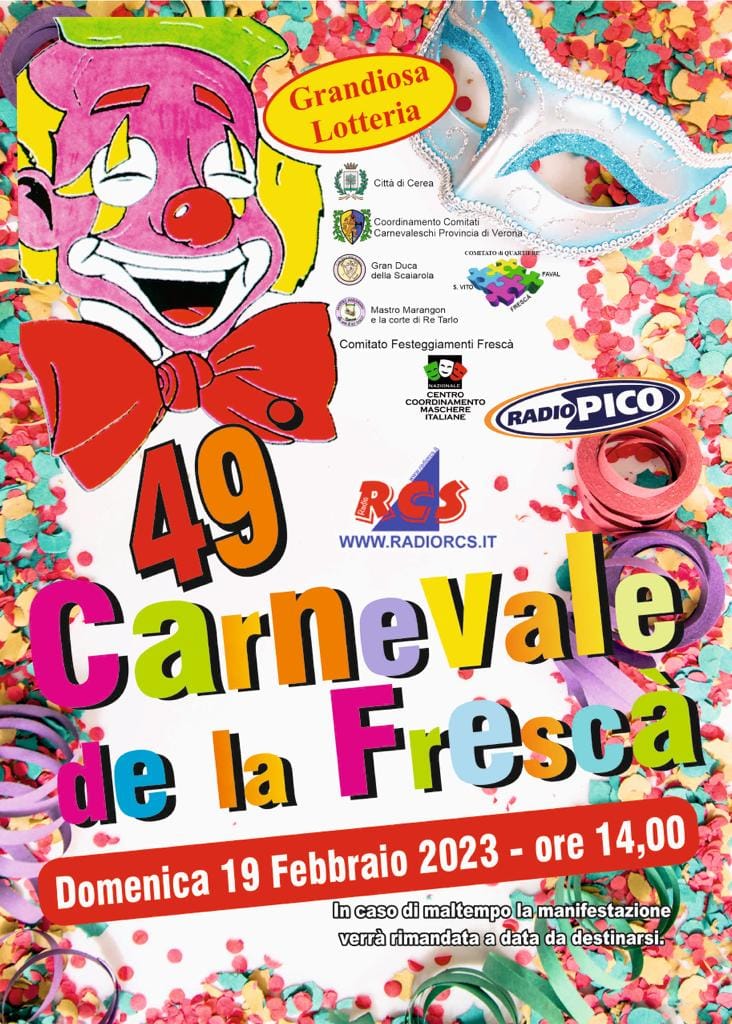 Scopri di più sull'articolo 49^Edizione Carnevale della Fresca’