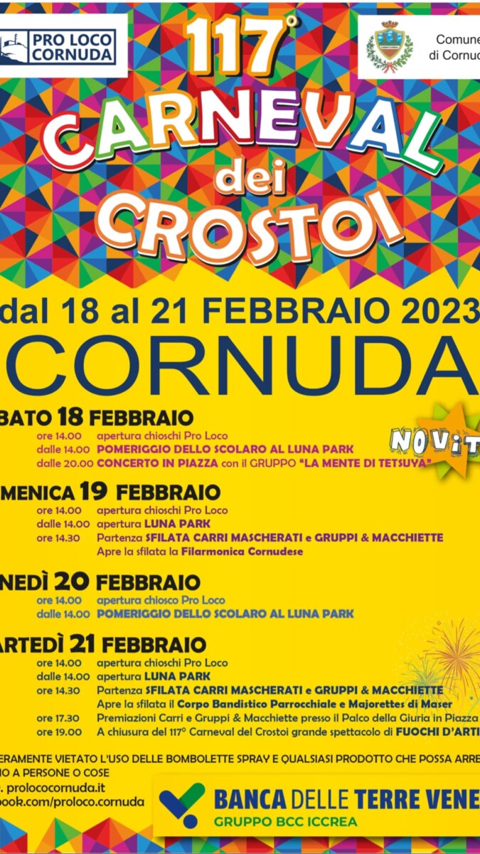 Read more about the article 117° Carneval dei Crostoi