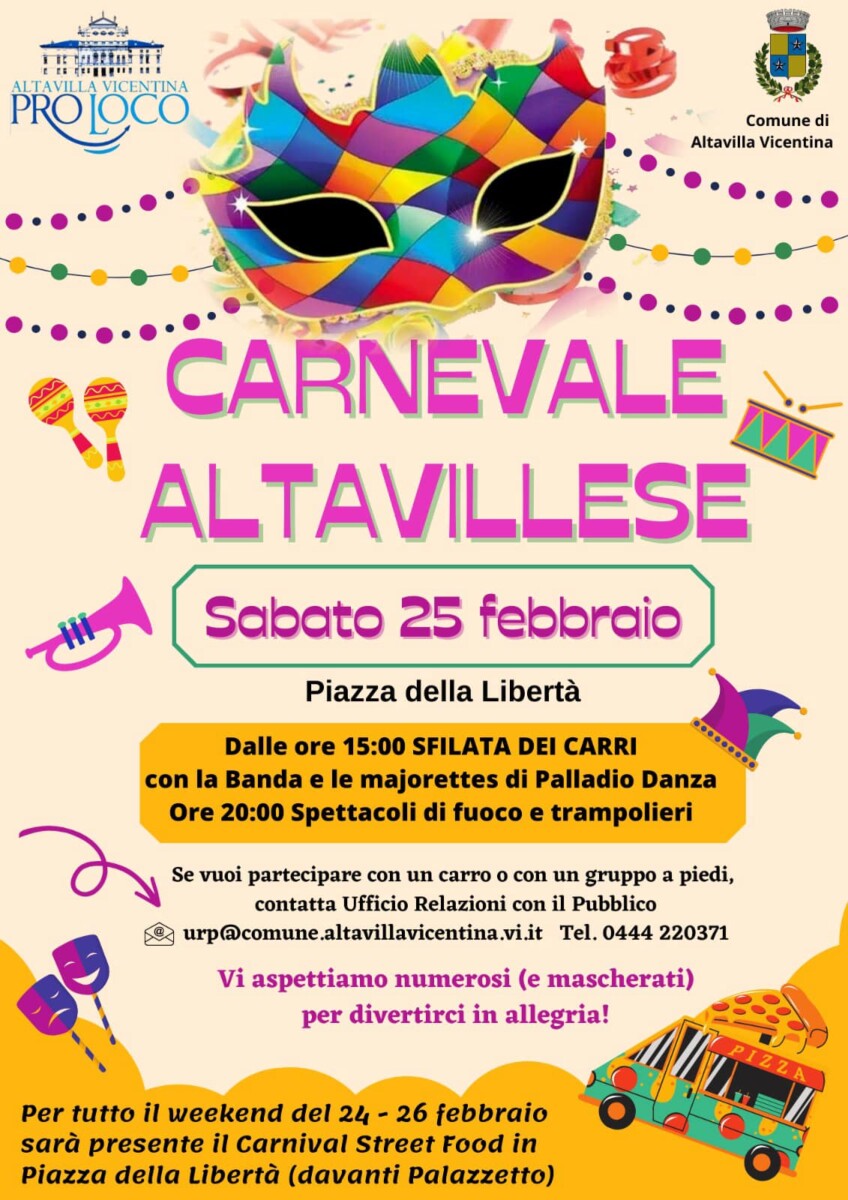 Scopri di più sull'articolo Carnevale Altavillese