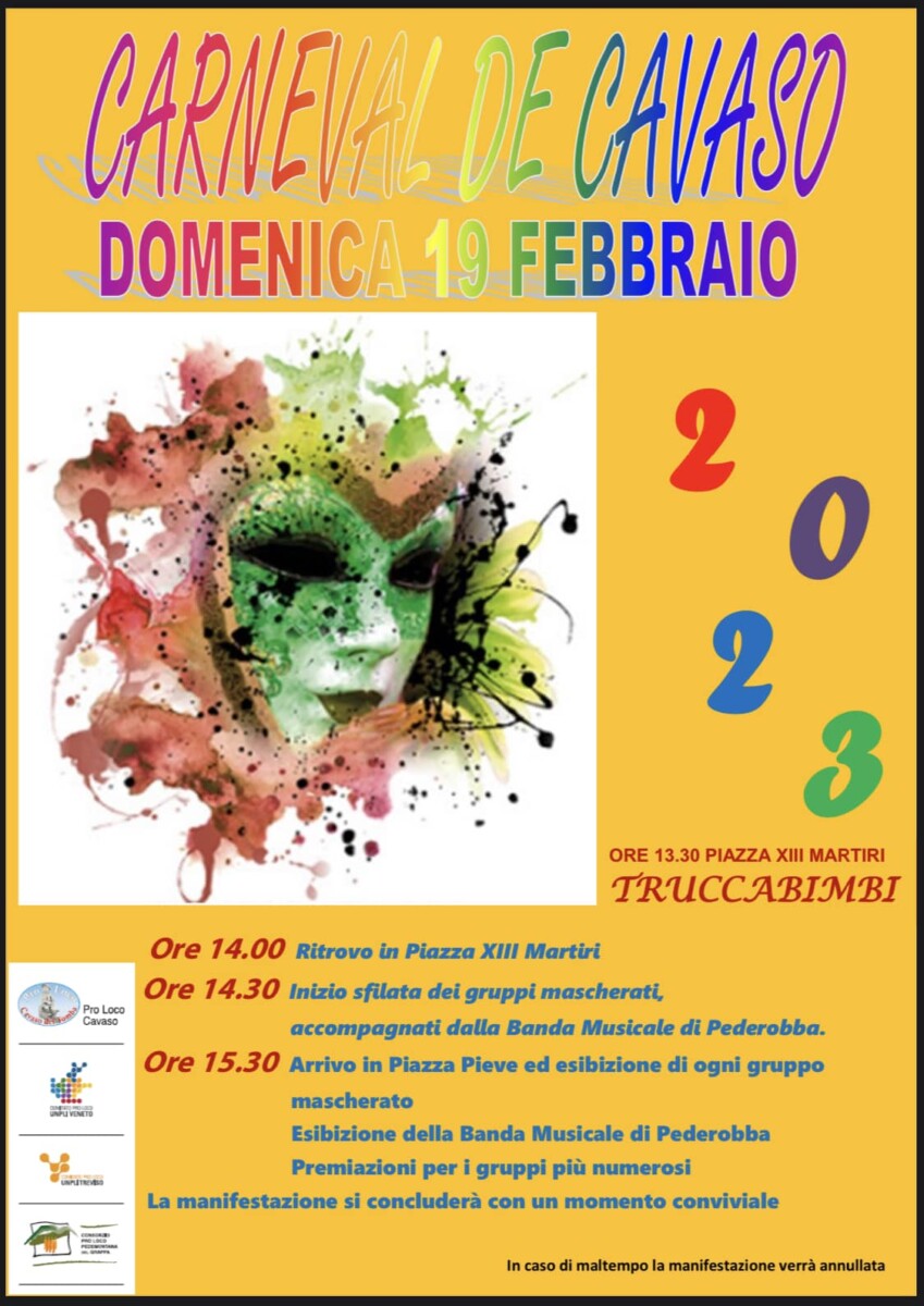 Scopri di più sull'articolo Carnevale de Cavaso