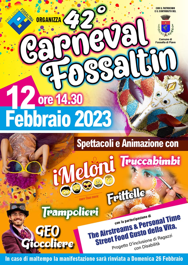 Scopri di più sull'articolo 42° Carneval Fossaltin