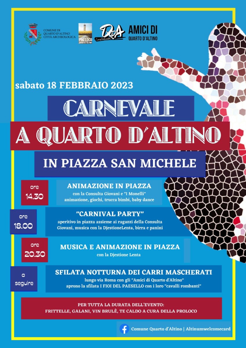 Scopri di più sull'articolo Carnevale a Quarto d’Altino