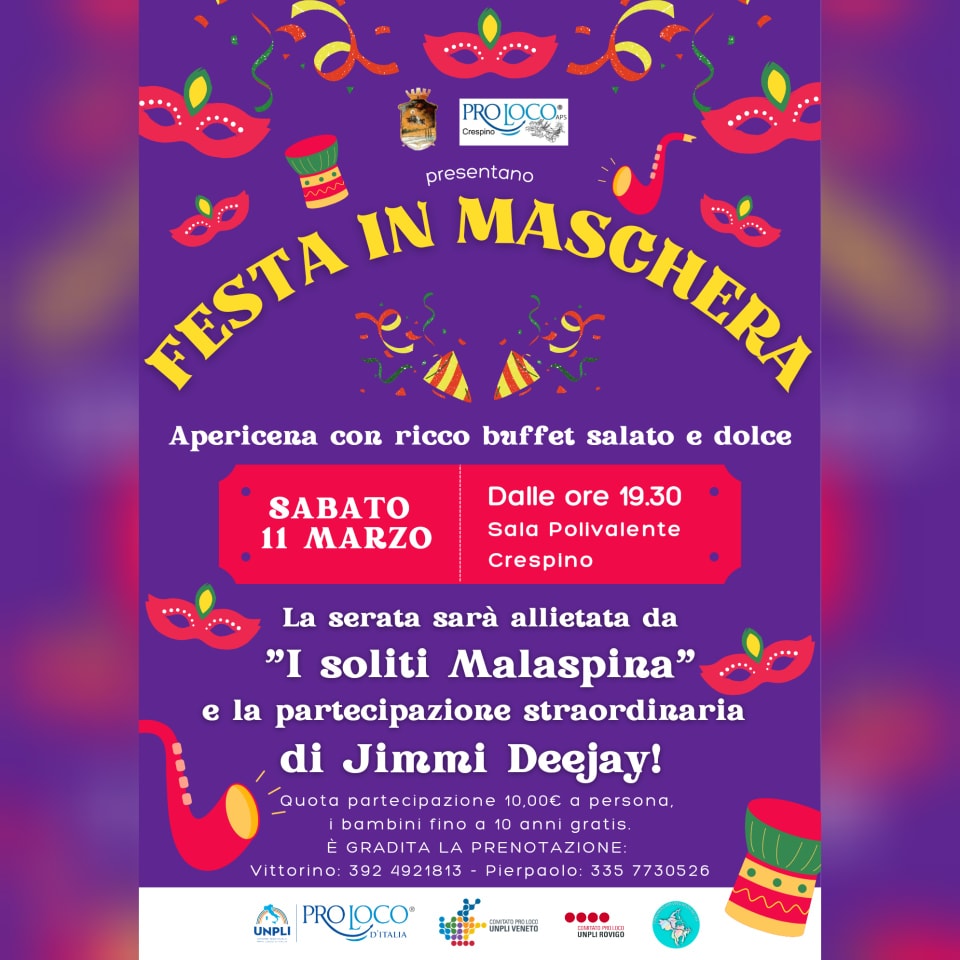 Read more about the article Festa in Maschera