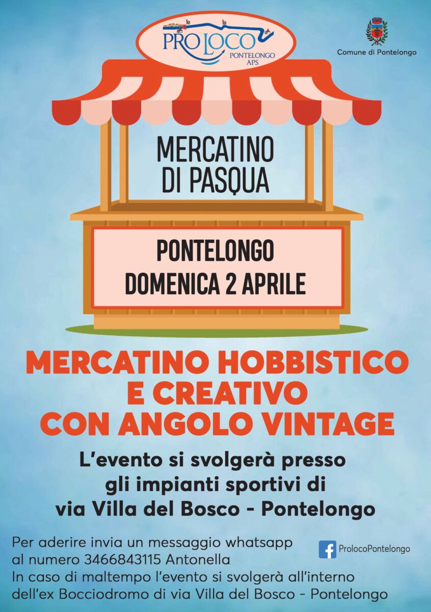 Read more about the article Mercatino hobbistico