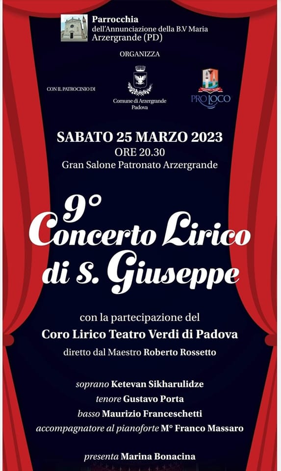 9° concerto lirico di S. Giuseppe