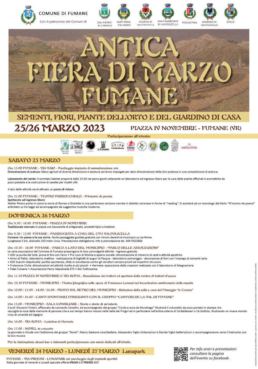 Read more about the article Antica Fiera di Marzo Fumane