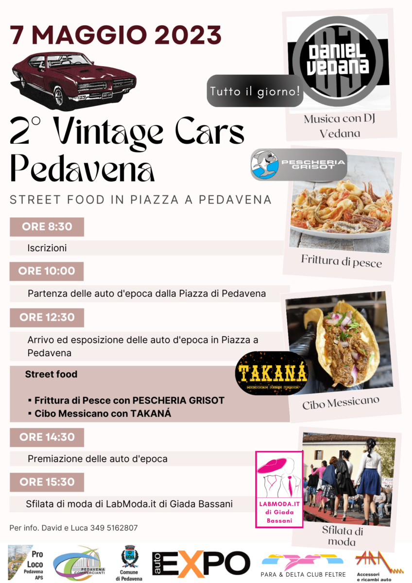Read more about the article 2^ Vintage Cars Pedavena
