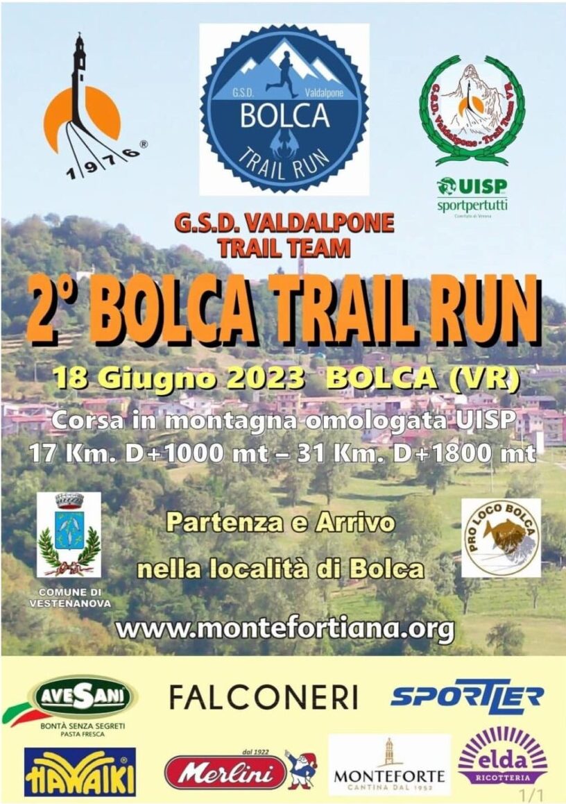 Read more about the article 2°Bolca Trail Run
