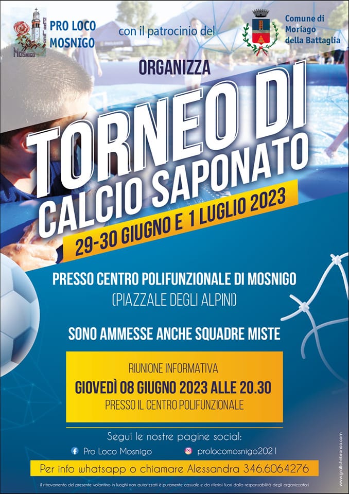 Read more about the article Torneo di Calcio Saponato