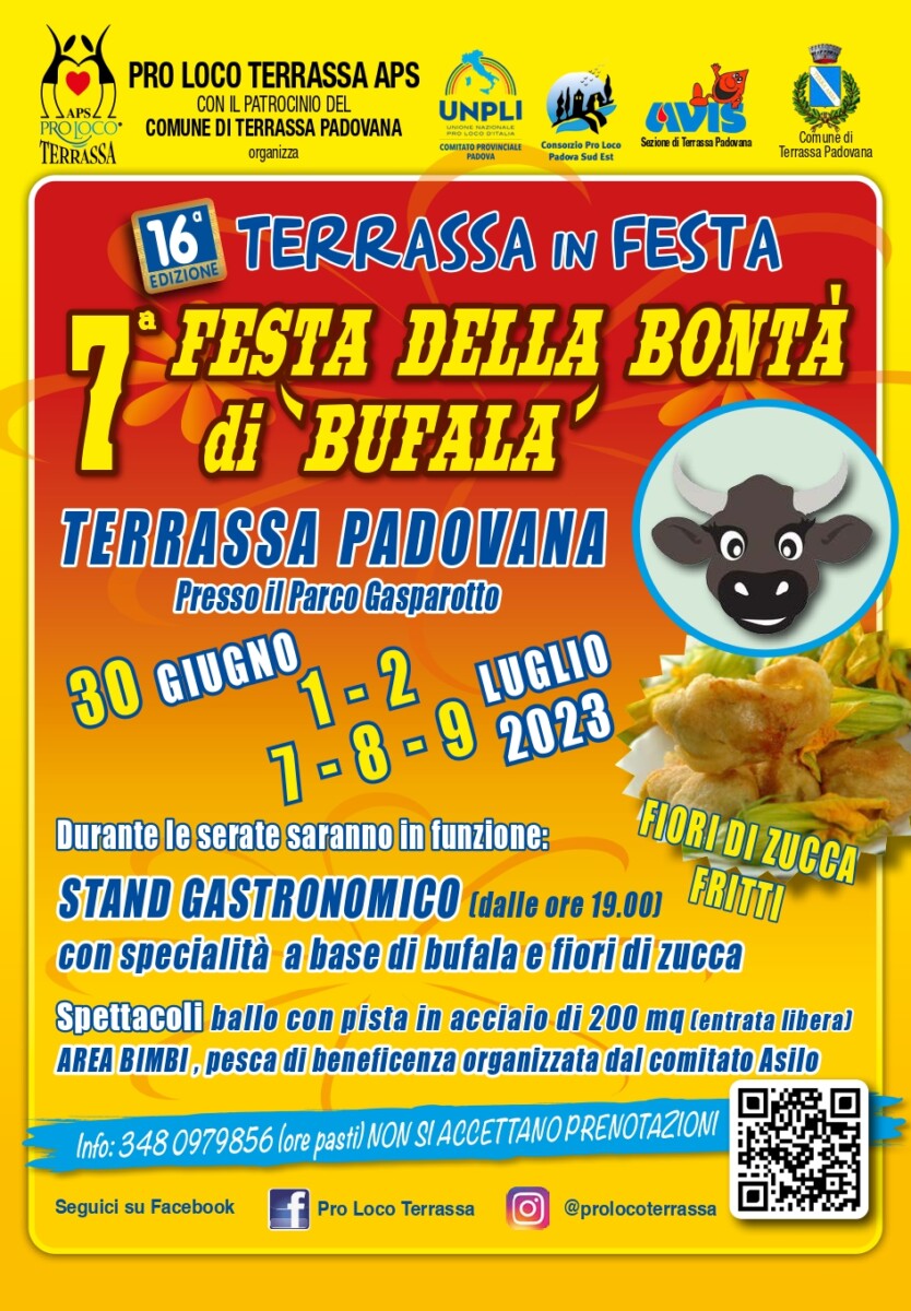 Scopri di più sull'articolo 16^ Terrassa in Festa – 7^ Festa della Bontà di Bufala