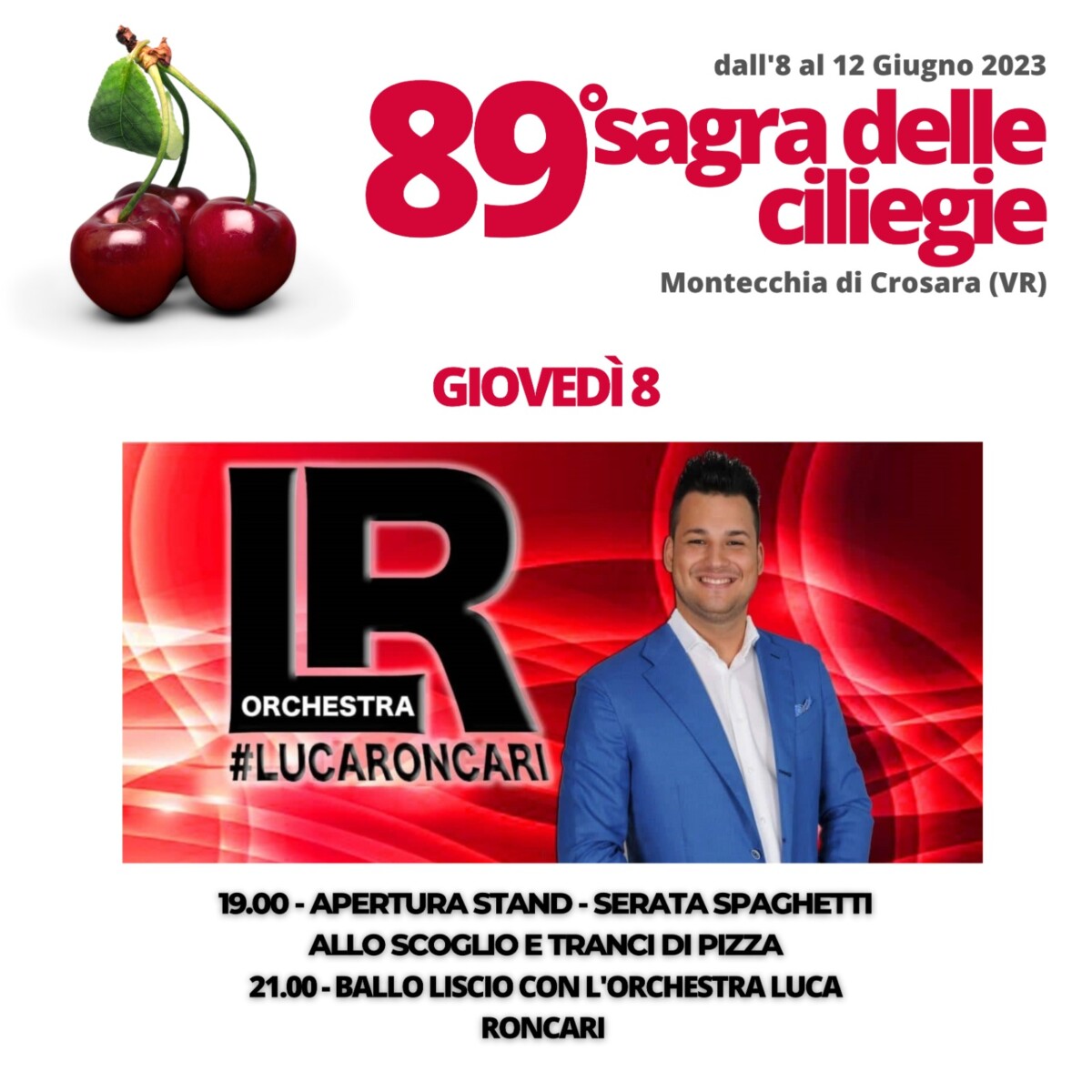 Scopri di più sull'articolo 89^ Sagra delle Ciliege