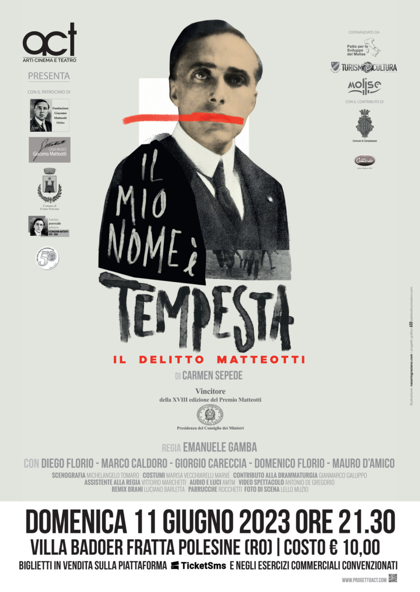 Read more about the article Il mio nome è tempesta – il delitto Matteotti