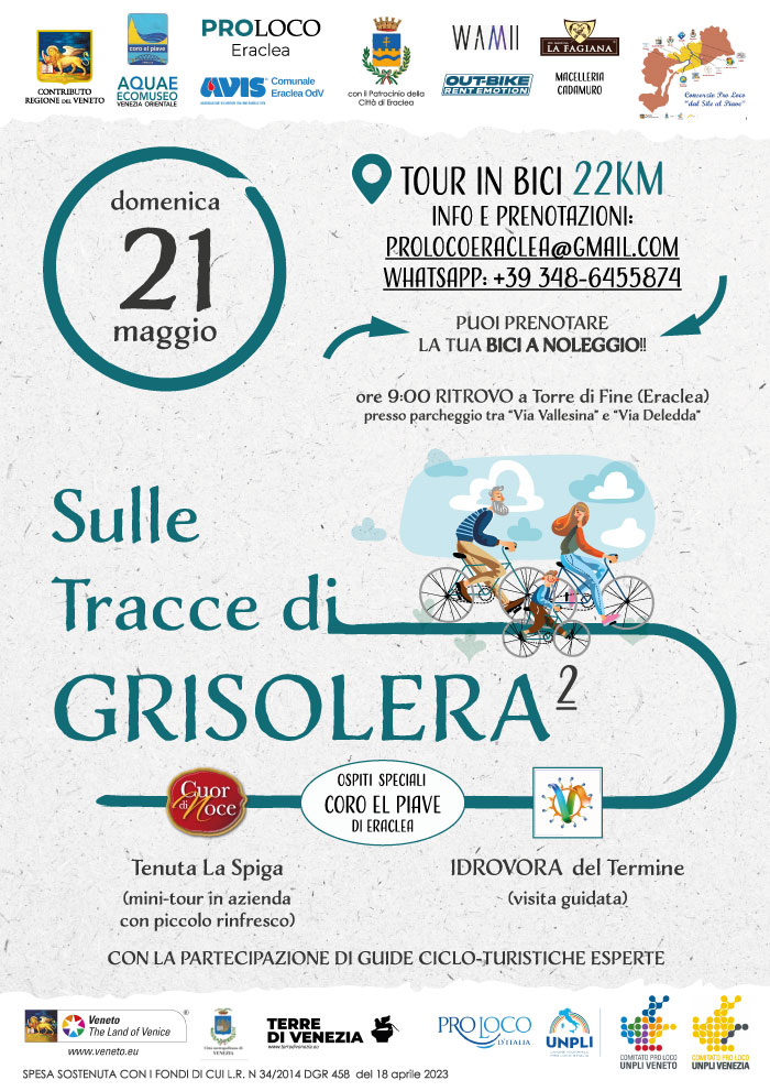 Read more about the article Biciclettata “Sulle Tracce di Grisolera 2
