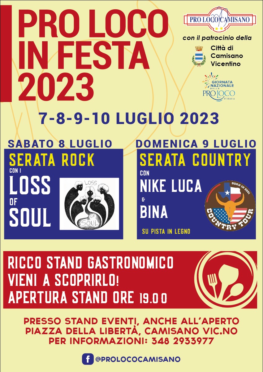 Read more about the article Pro Loco in Festa 2023