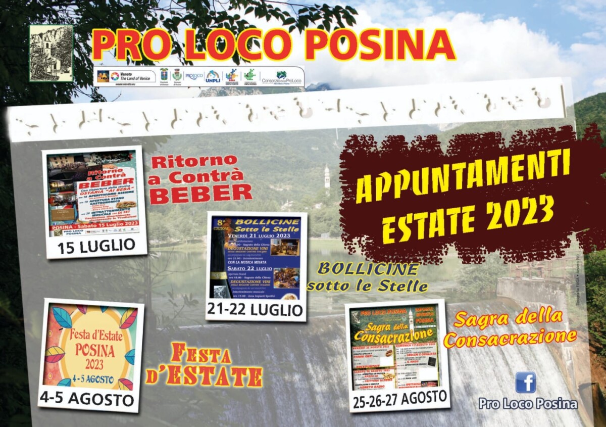 Scopri di più sull'articolo Appuntamenti Estate 2023