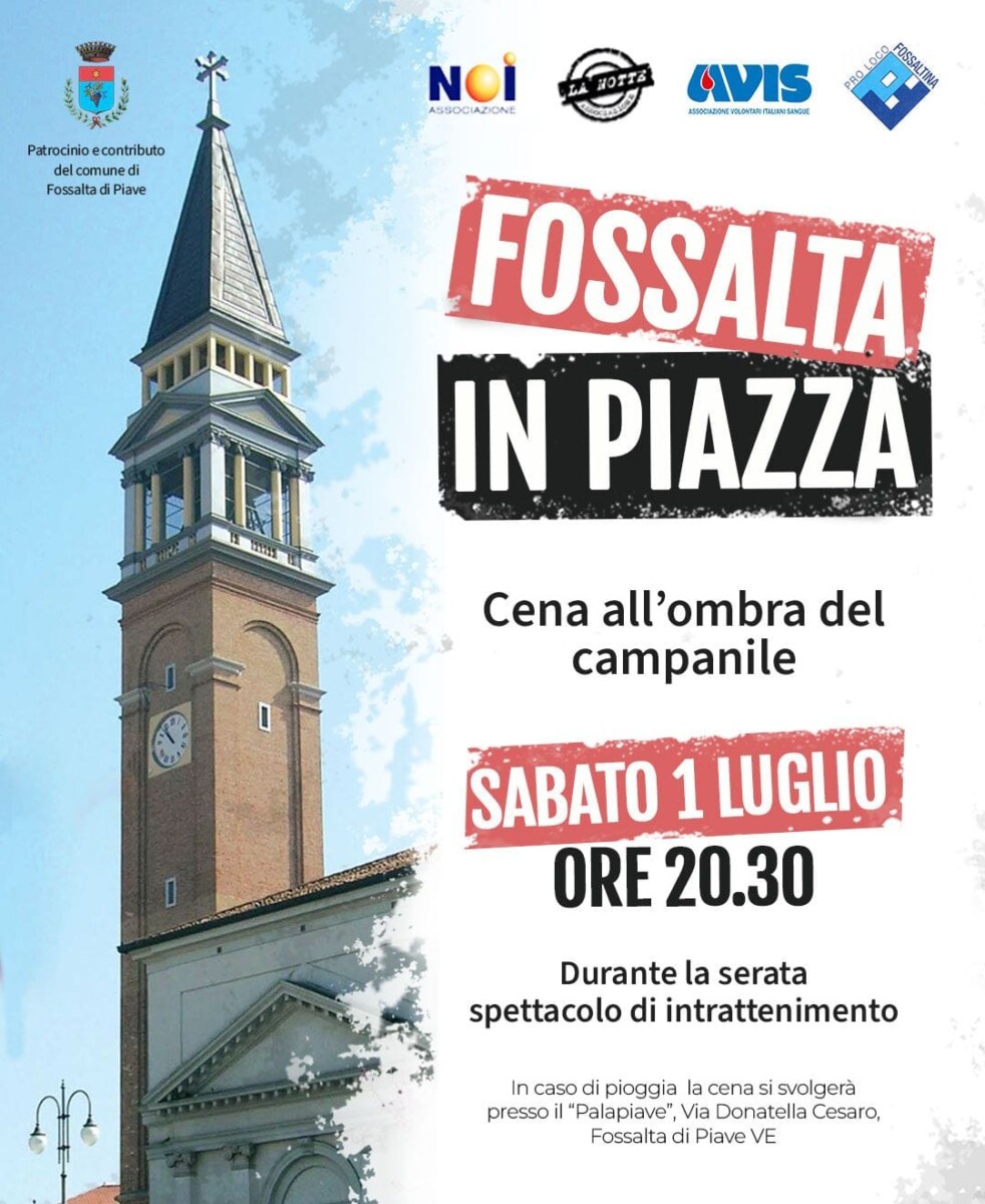 Scopri di più sull'articolo Fossalta in Piazza