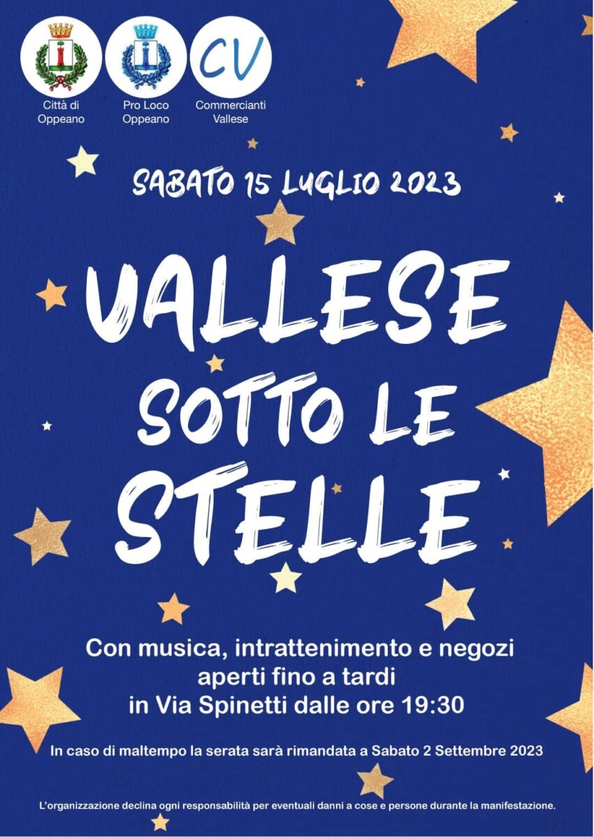 Read more about the article Vallese Sotto le Stelle