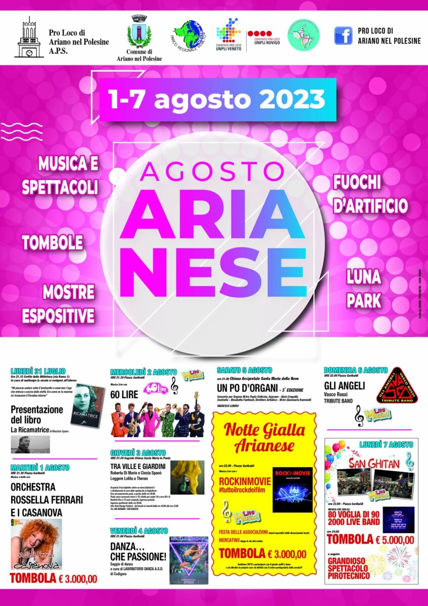 Scopri di più sull'articolo Agosto Arianese