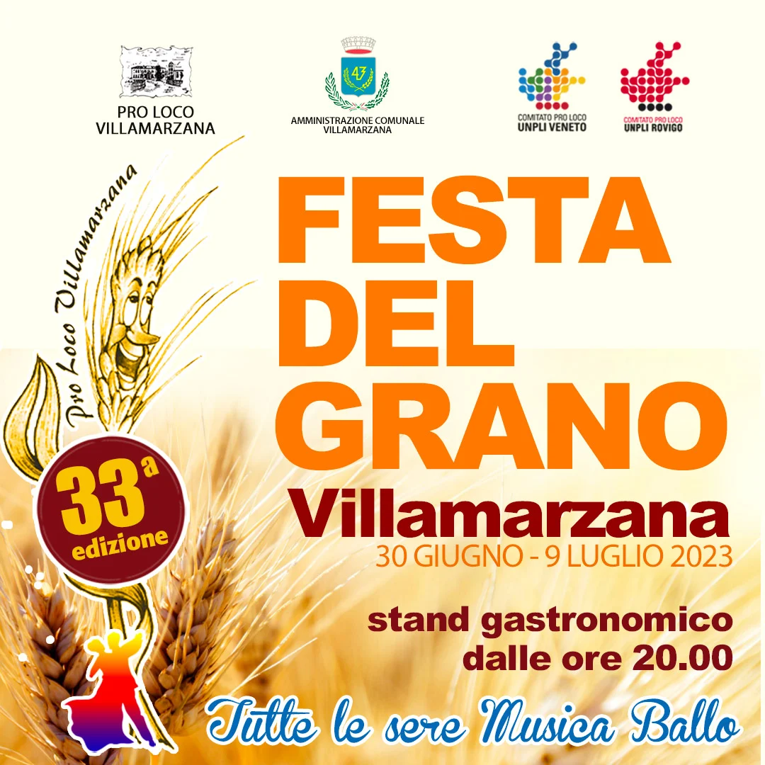 Scopri di più sull'articolo 33^ Edizione Festa del Grano