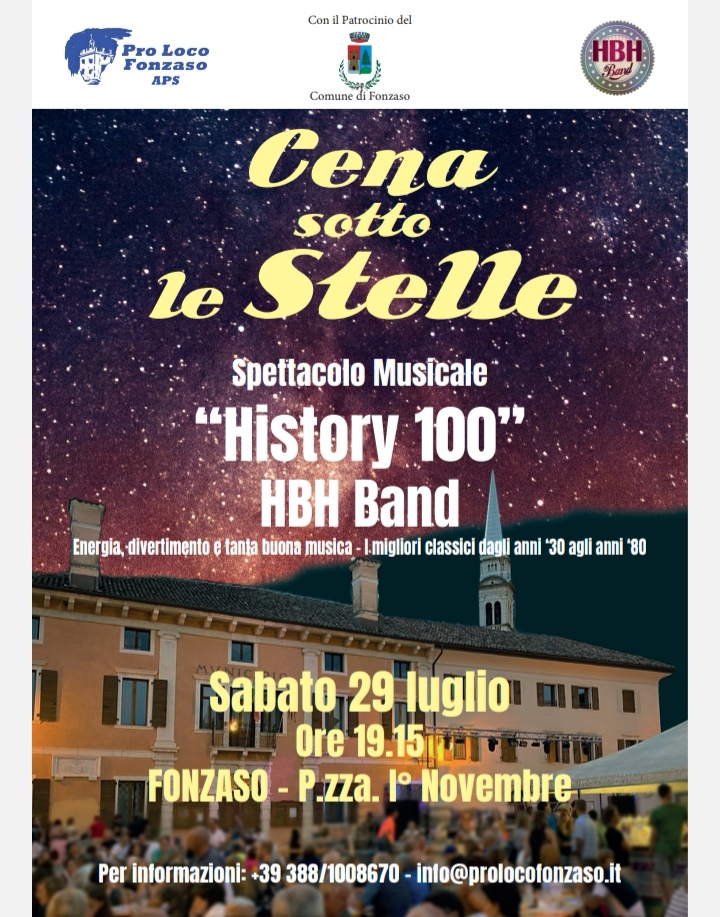 Read more about the article Cena sotto le Stelle